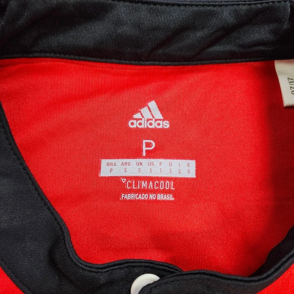 Adidas Flamengo Guerrero #9 Climacool Soccer Jersey Mens Small Brazil Red Black